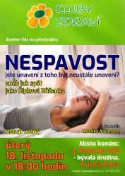 přednáška NESPAVOST