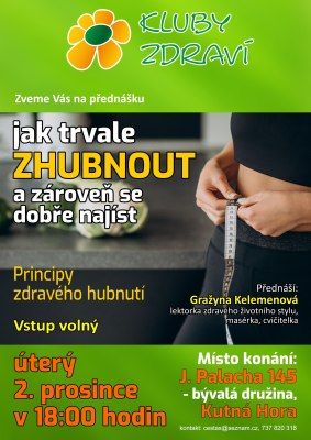 Jak trvale ZHUBNOUT a zároveň se dobře najíst.