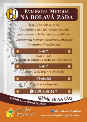Evminova metoda na bolavá záda