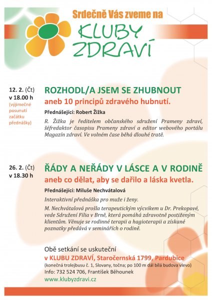 9. Hubnutí, Rady v lasce